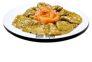 Блины с семгой