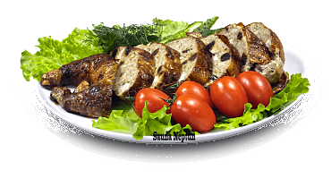Рулет куриный с черносливом и грецкими орехами.